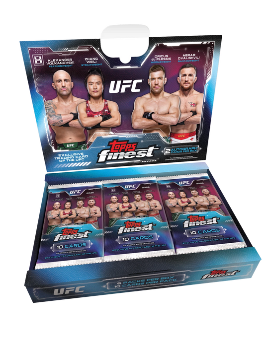 2025 Topps Finest UFC Hobby Box ( Pre-Order ) 11/05/25