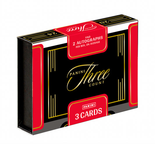 2024 PANINI THREE COUNT WWE HOBBY BOX