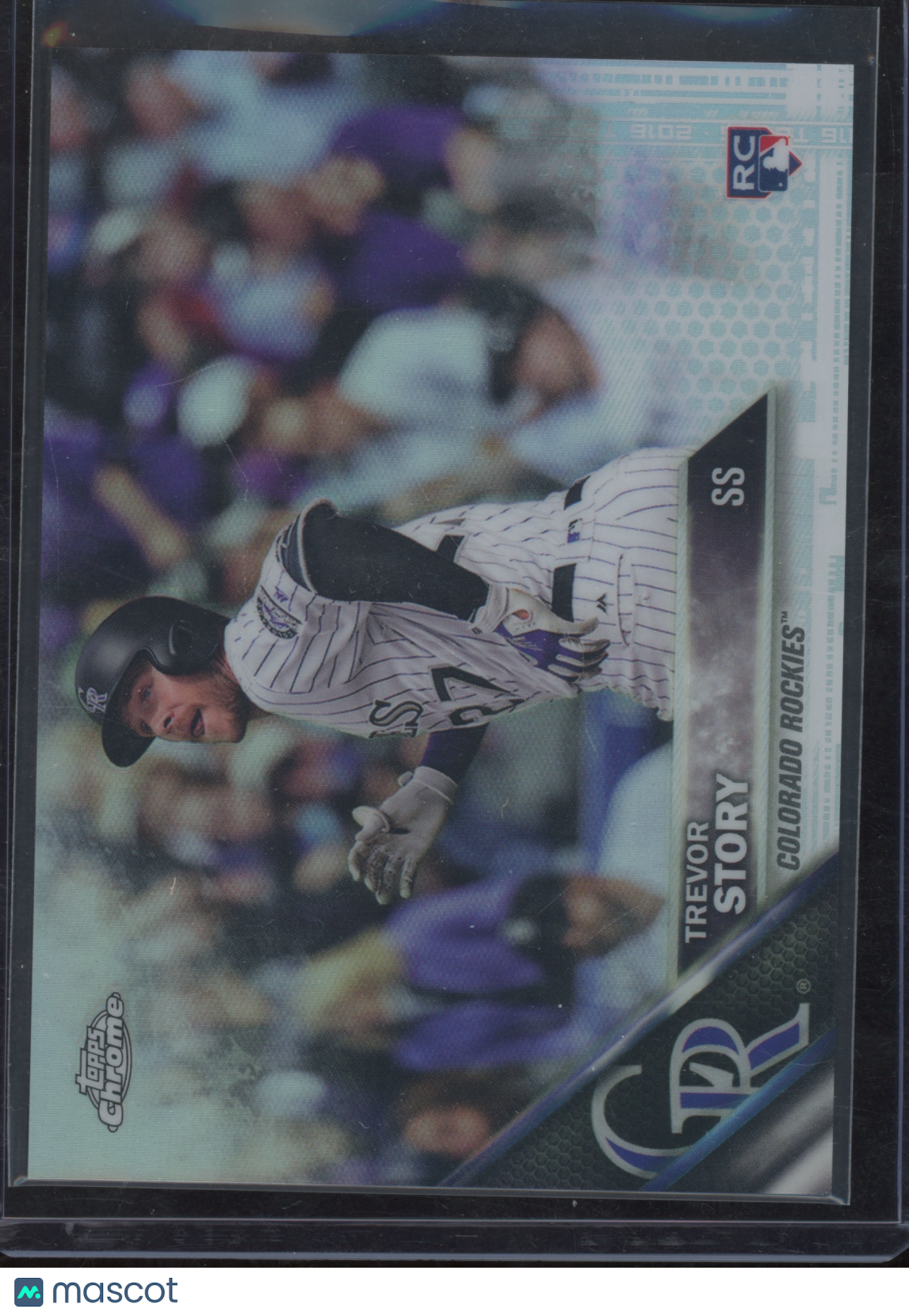 2016 Topps Chrome Update Trevor Story #HMT1 Refractor RC 160/250