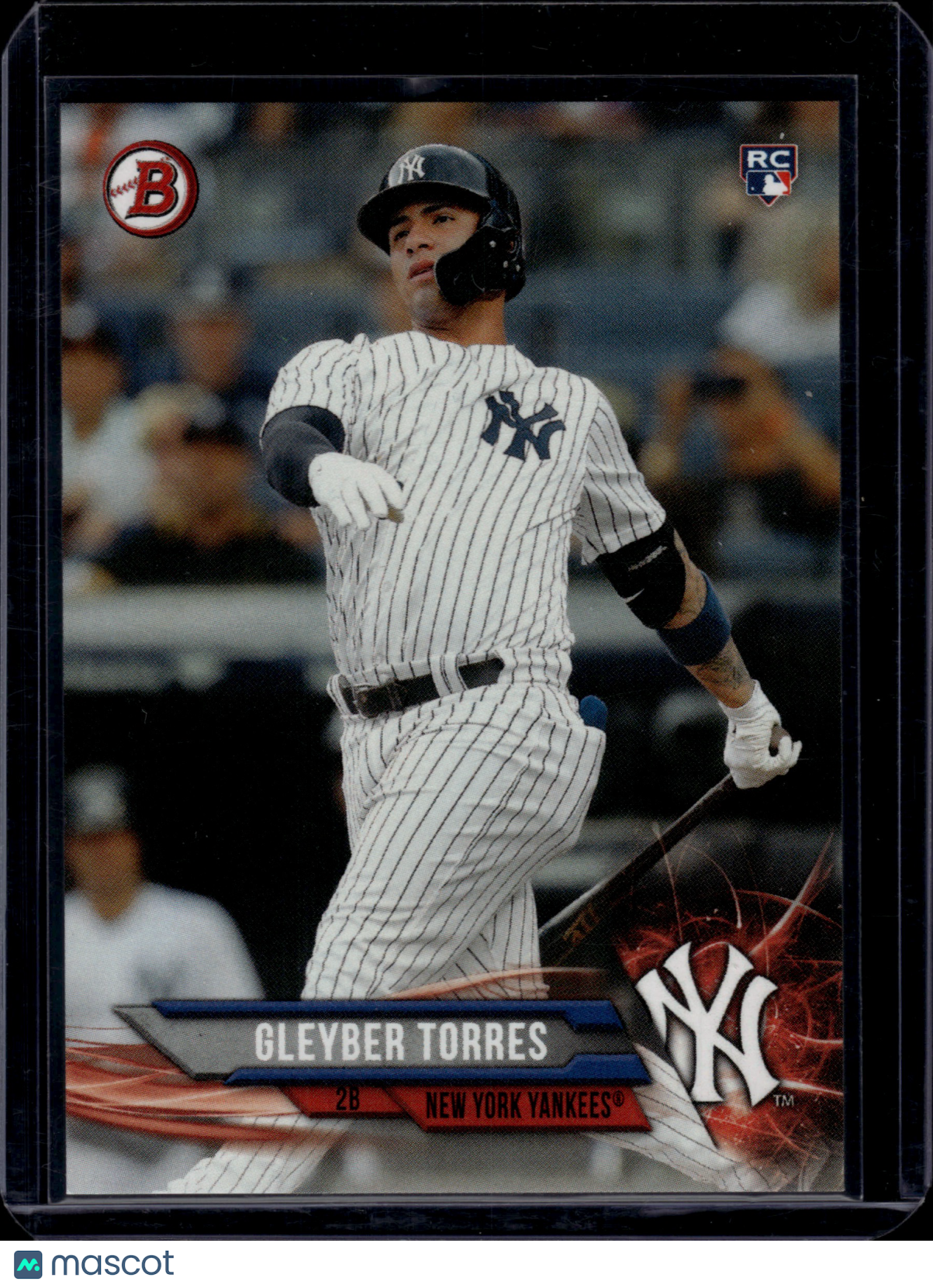 2018 Bowman Big League Breakthrough Gleyber Torres #BLW-GT RC 008/143