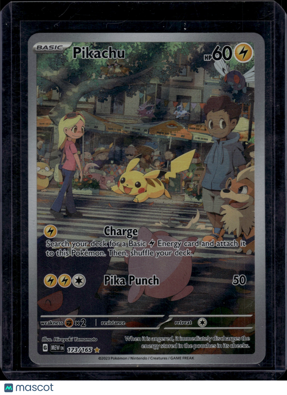 2023 Pokemon Pikachu #1723/165