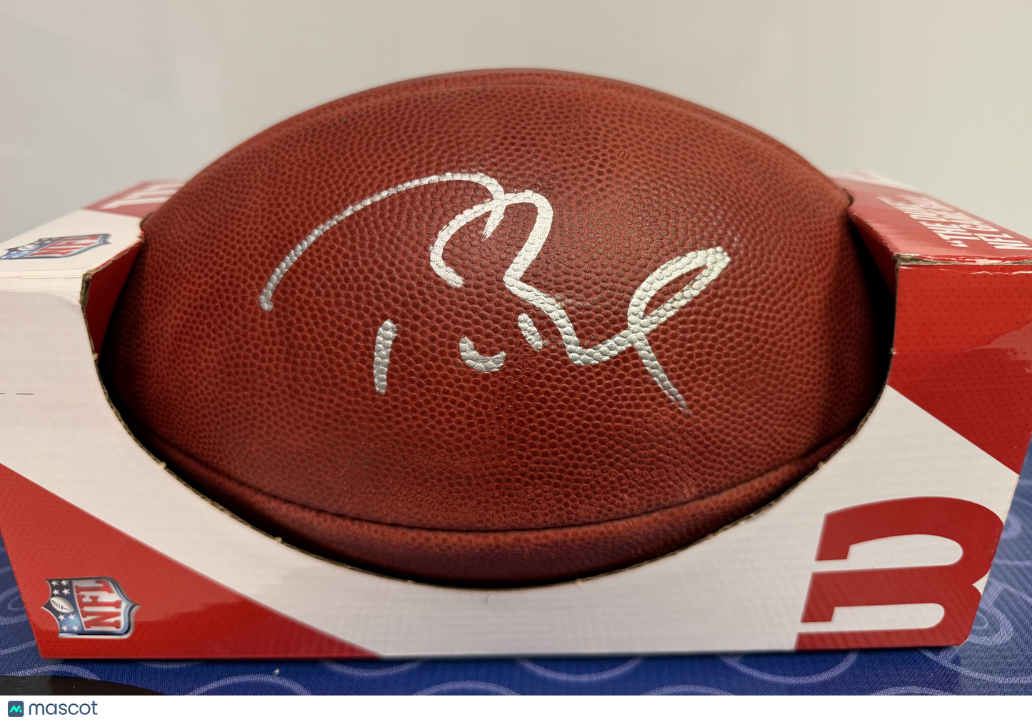 Tom Brady Signed Football (Fanatics COA)