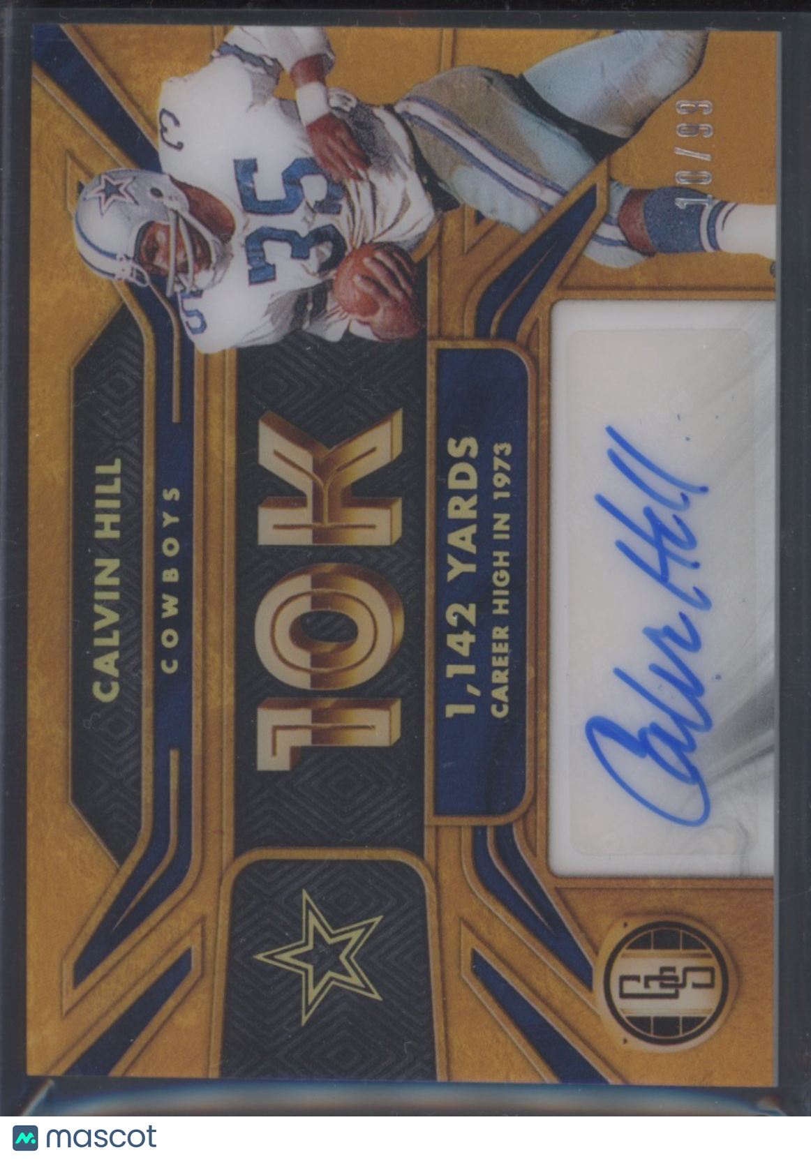 2024 Panini Gold Standard Calvin Hill #10K-CH 10/99