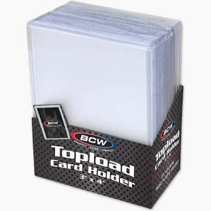 BCW Top Loader 3"x4"