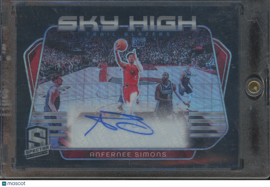 2024 2023-24 Panini Spectra Anfernee Simons #SKY-AFS