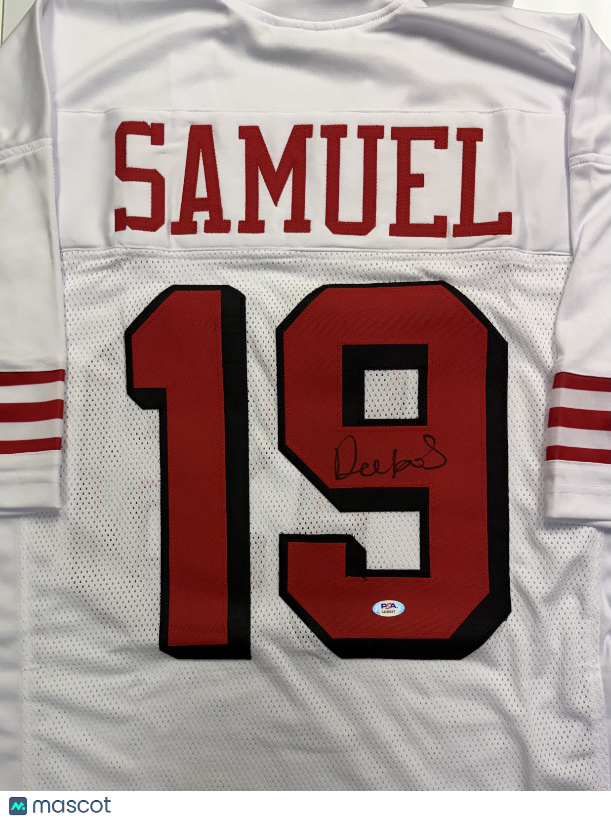 Deebo Samuel San Francisco 49ers Autographed Football Jersey (PSA Certified)