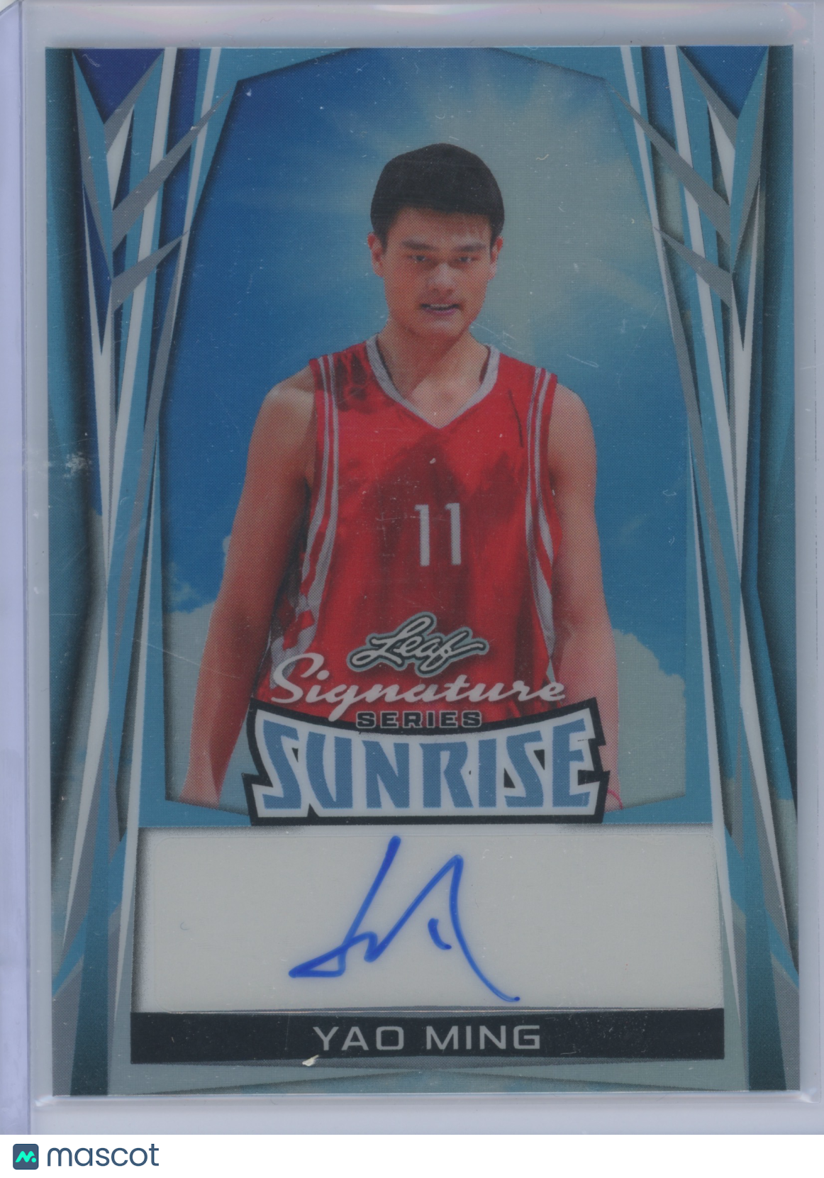 2025 Leaf Signature Series Sunrise Yao Ming #SR-YM1 1 of 1