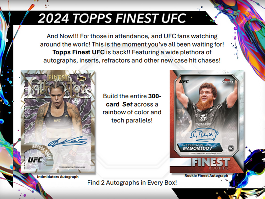 2024 Topps Finest UFC Hobby Box **Pre-Order**