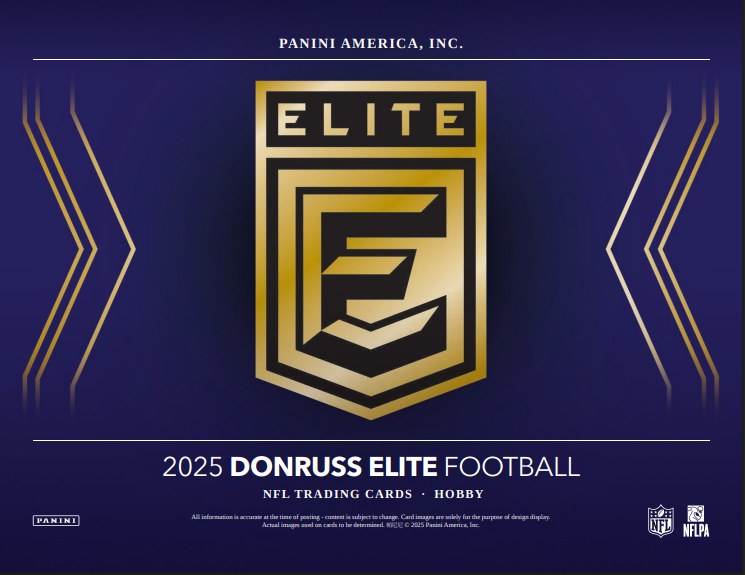 2025 Panini Donruss Elite Football Hobby Box