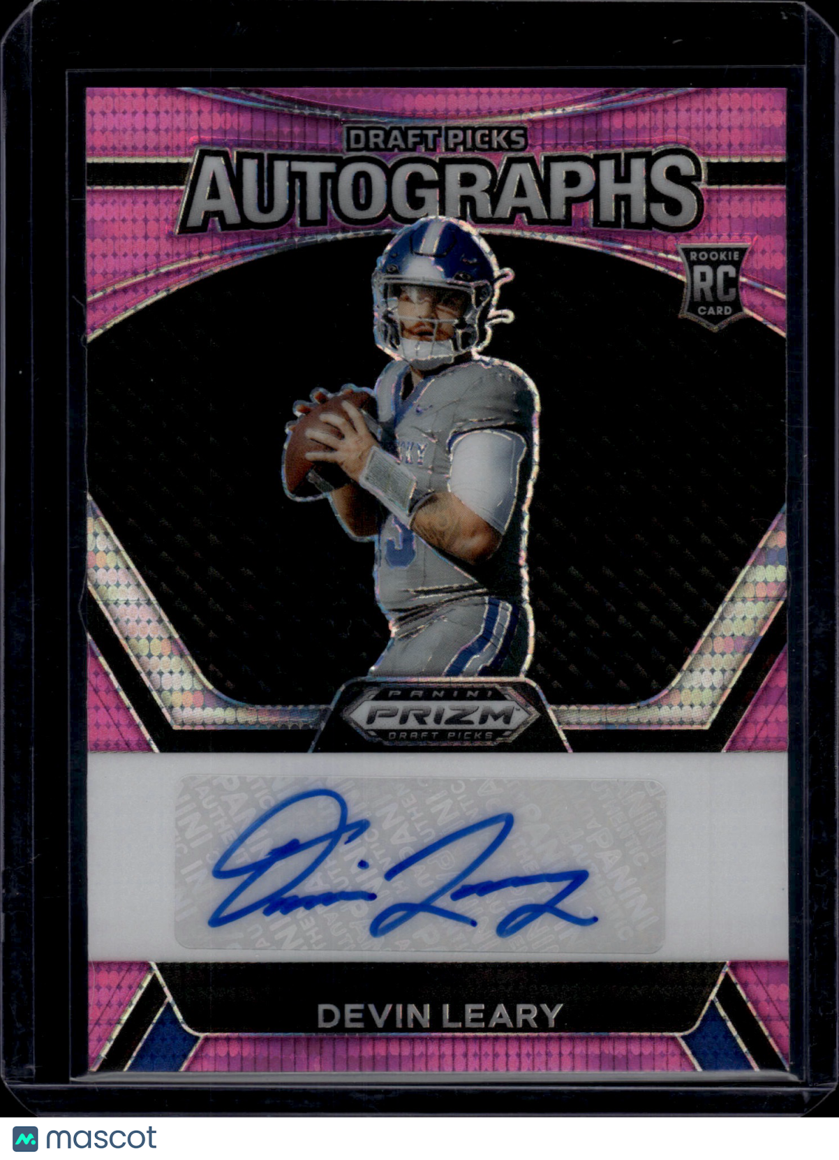 2024 Panini Prizm Draft Picks Devin Leary #DPA-DLY RC 06/15