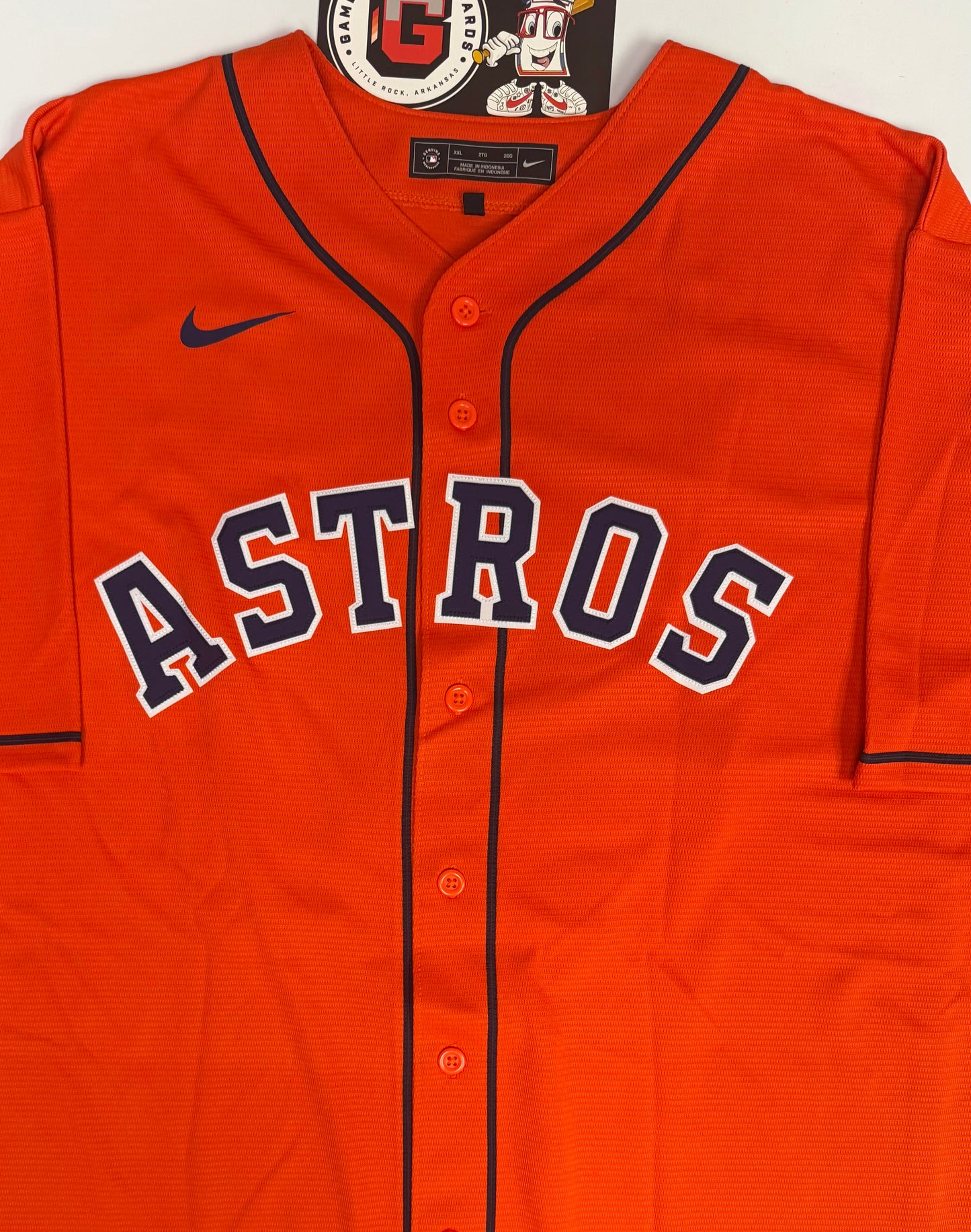 Yordan Alvarez Houston Astros Signed Custom Jersey (TriStar Authenticated)