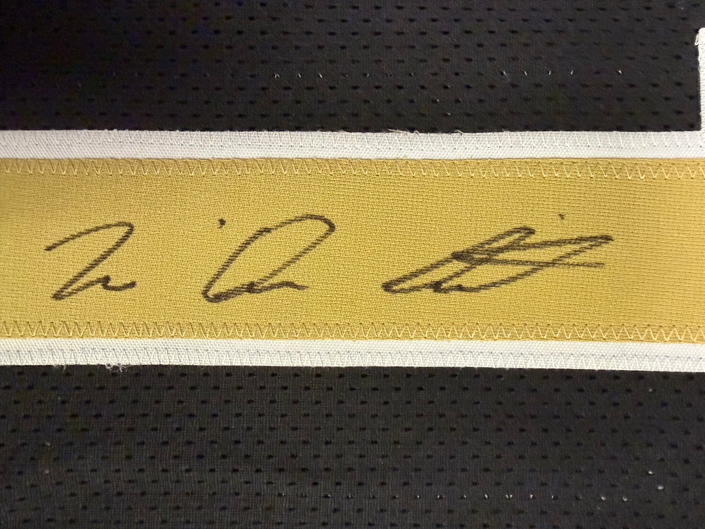 Tre'Quan Smith New Orleans Saints Signed Custom Black Jersey (JSA Authenticated)
