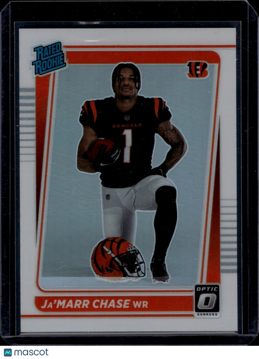 2021 Donruss Optic Ja'Marr Chase #207 Prizm