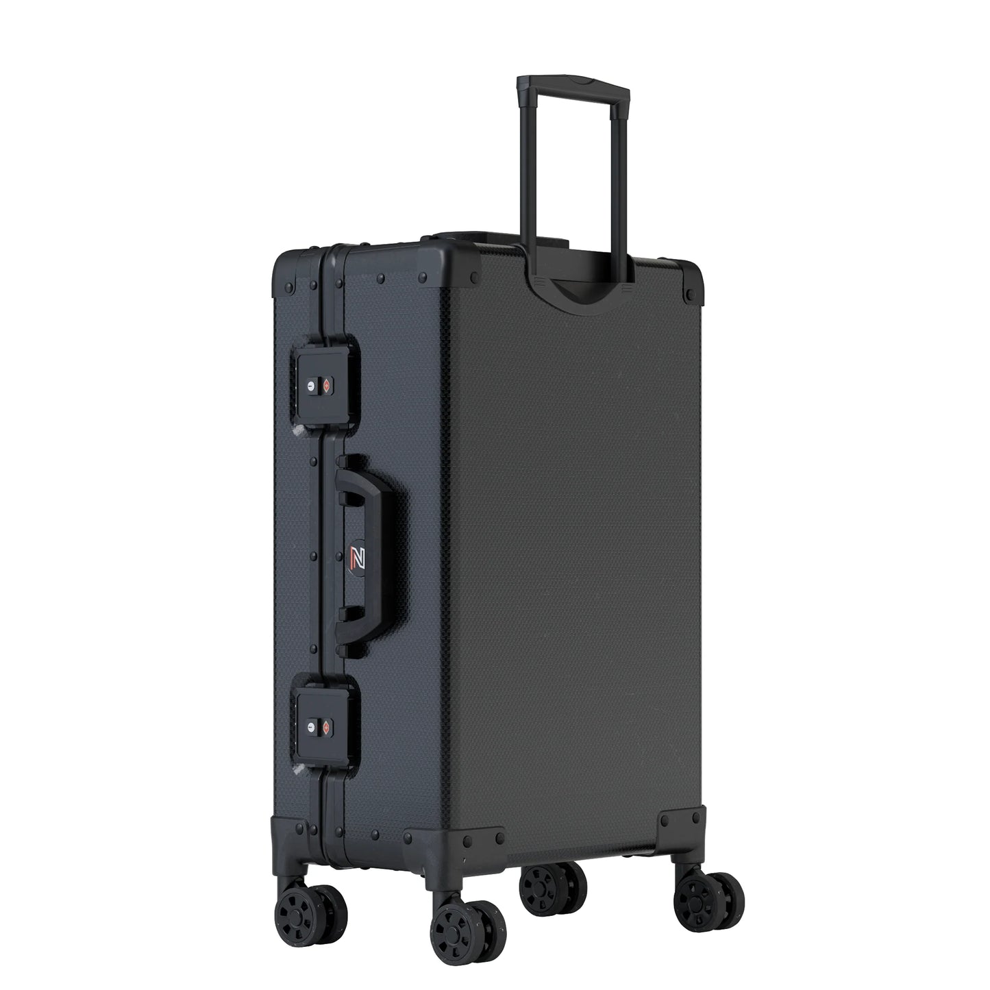 Zion Slab Case Titanium 4 SuitCase (Carry-on for all airlines)