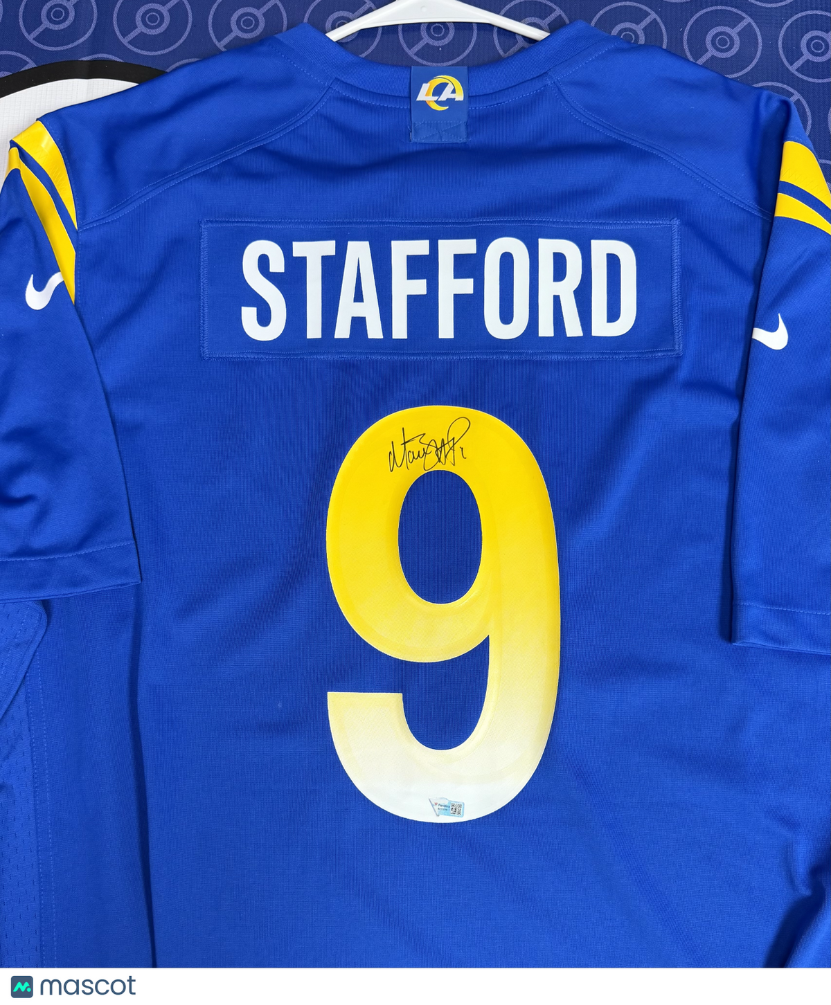 Matthew Stafford Los Angeles Rams Signed Football Jersey (Fanatics COA)