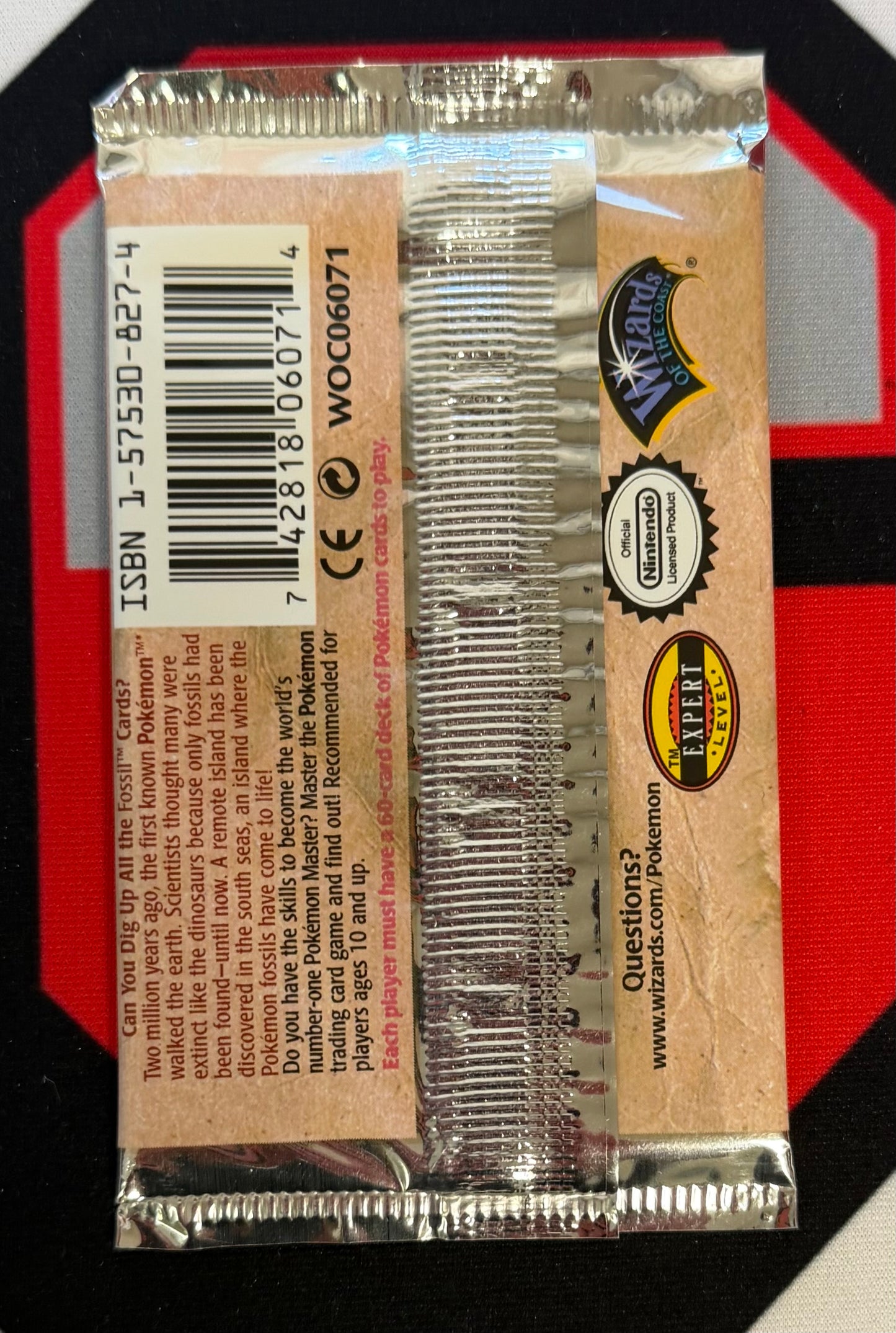 1999 Pokemon Fossil Booster Pack