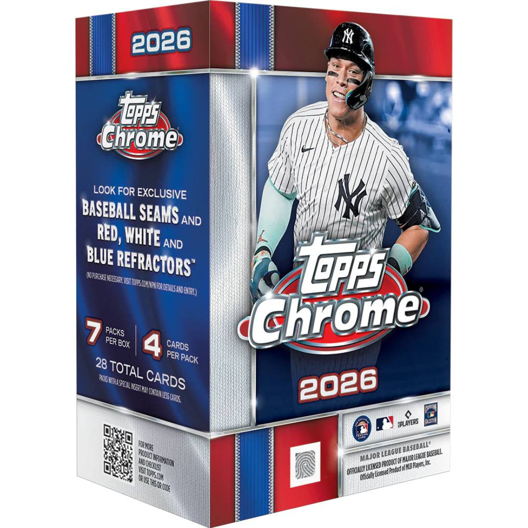 2026 Topps Chrome Baseball Blaster Value Box