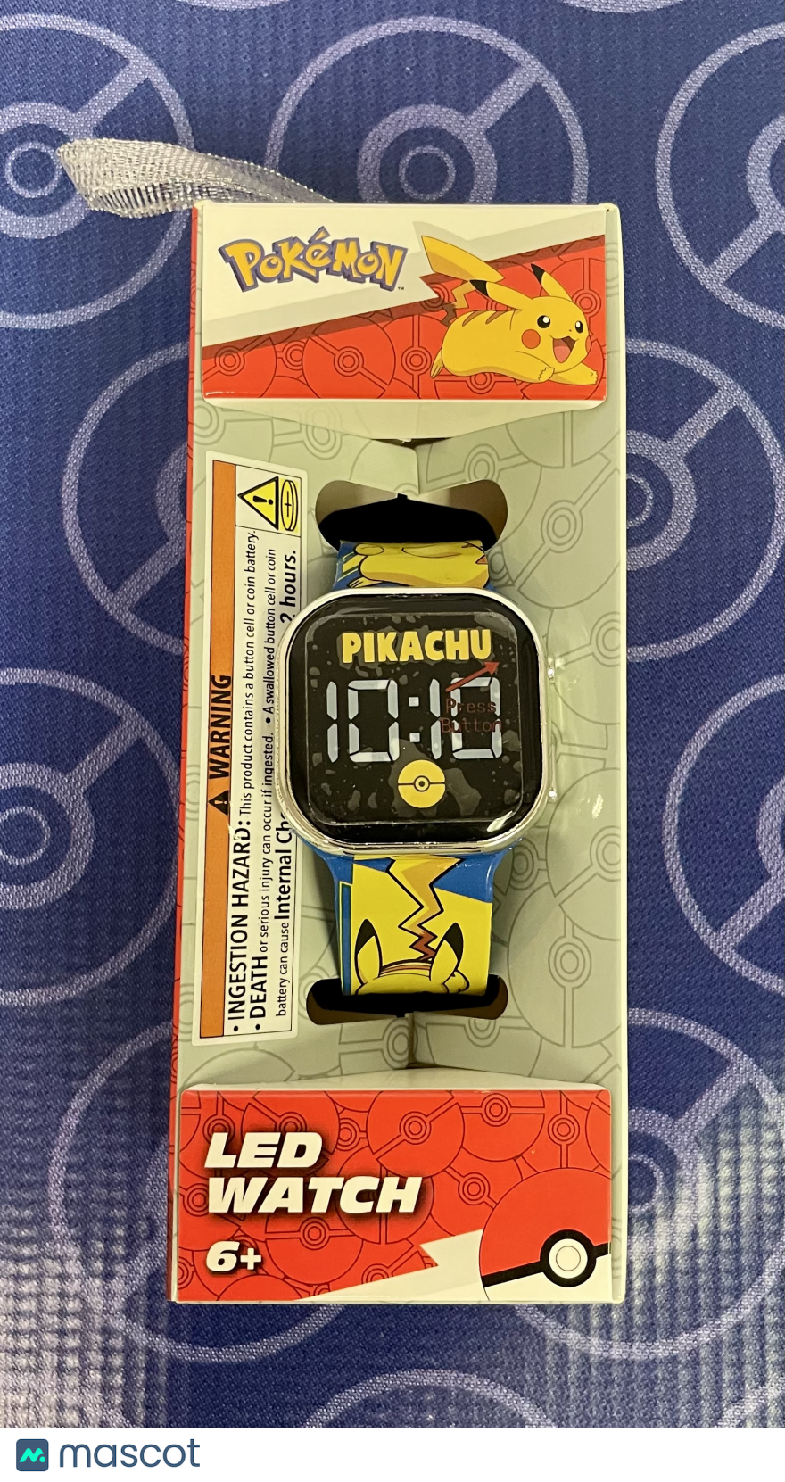 2024 Pokemon Pikachu LED Watch
