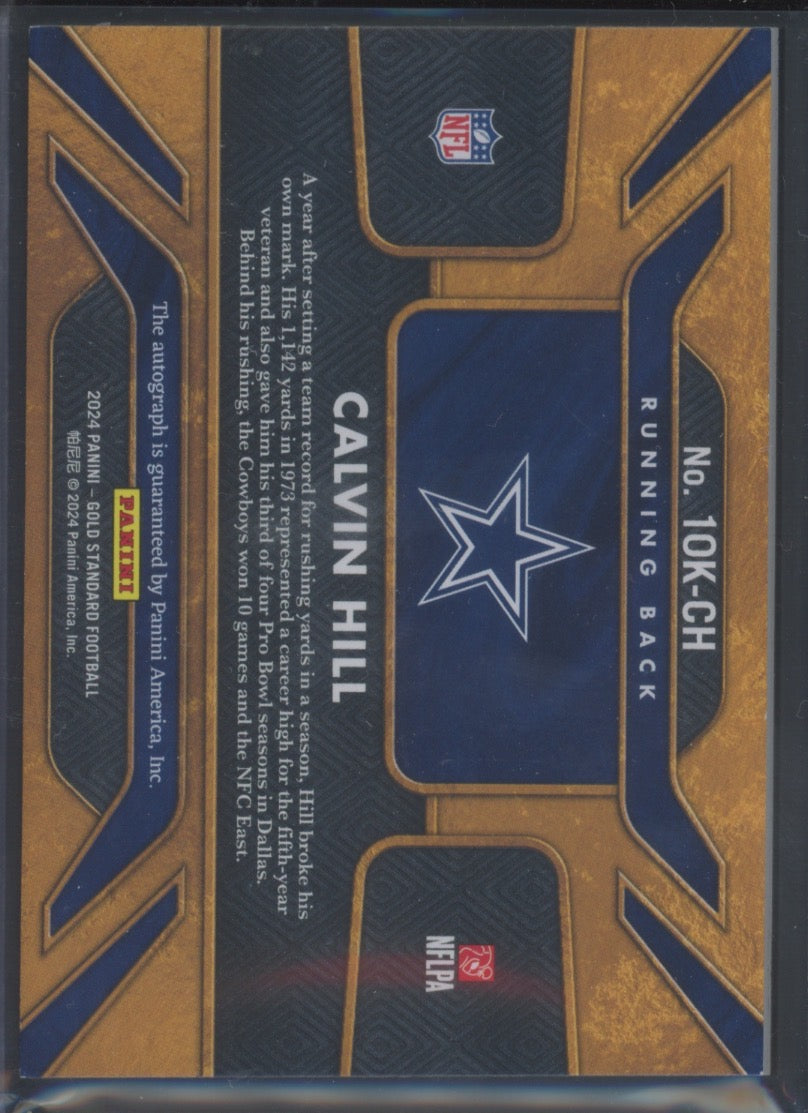 2024 Panini Gold Standard Calvin Hill #10K-CH 10/99