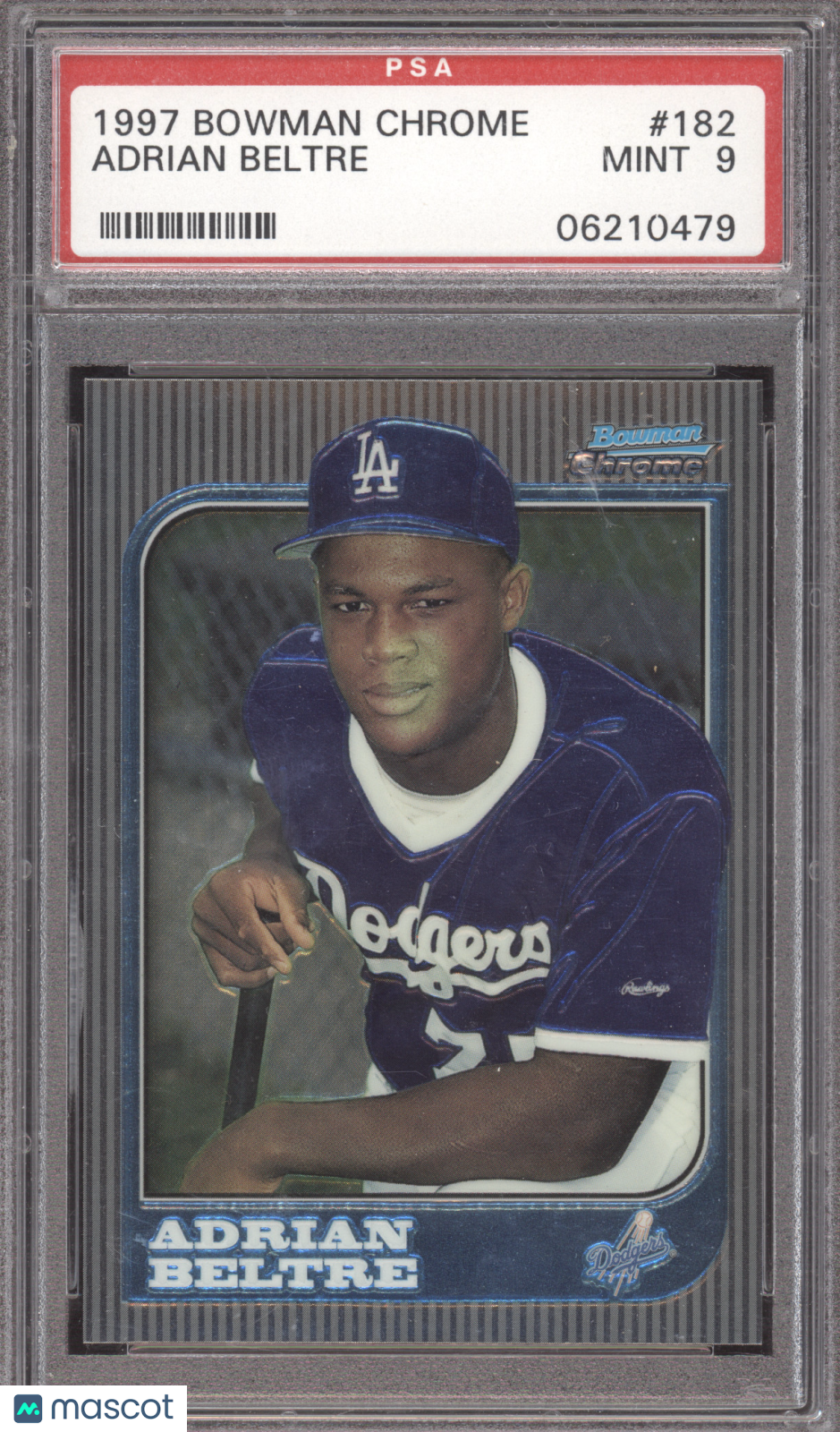 1997 Bowman Chrome Adrian Beltre #182 PSA 9