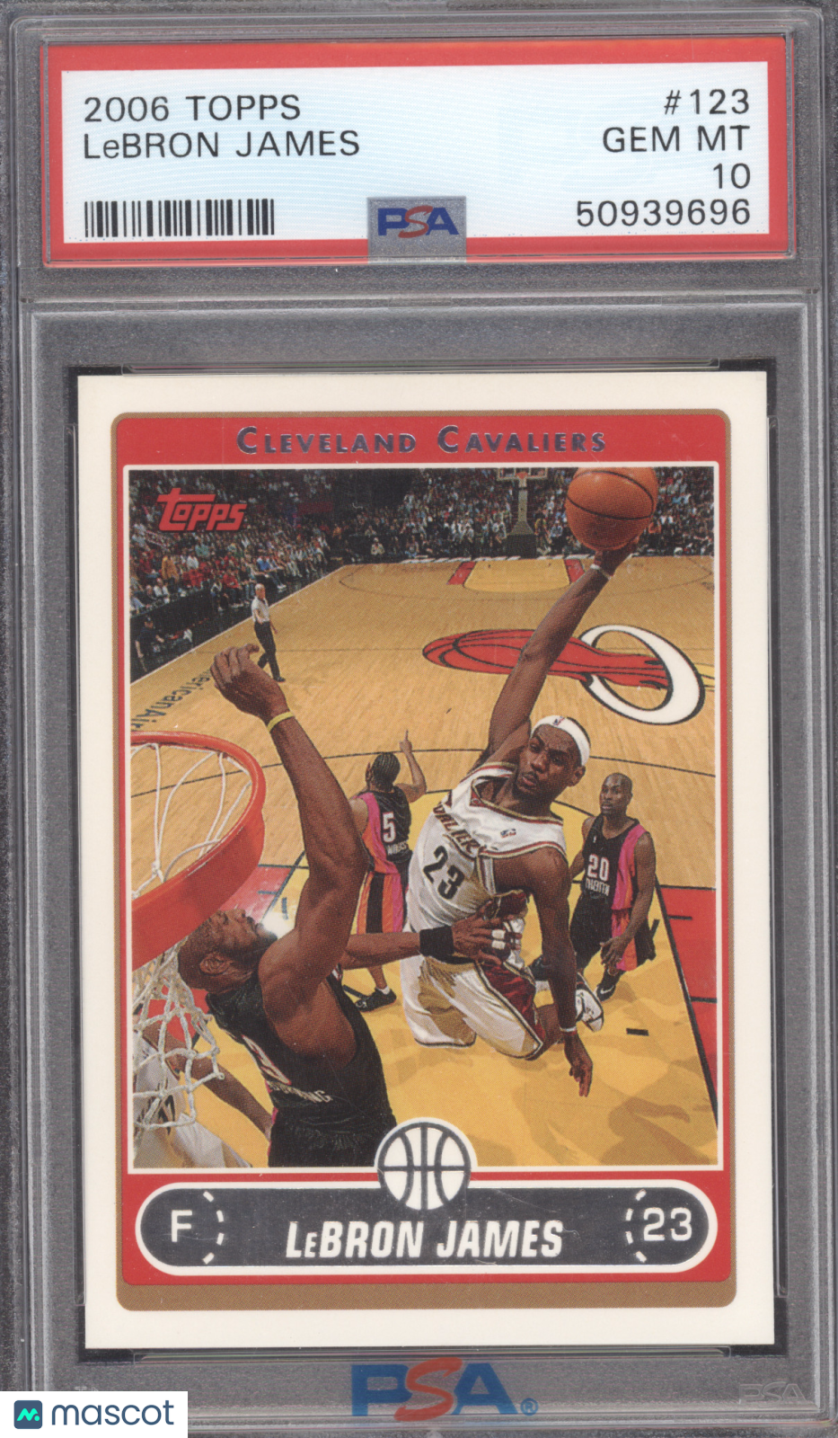 2006 Topps LeBron James #123 PSA 10