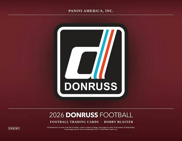 2026 Panini Donruss Football Hobby Blaster Box