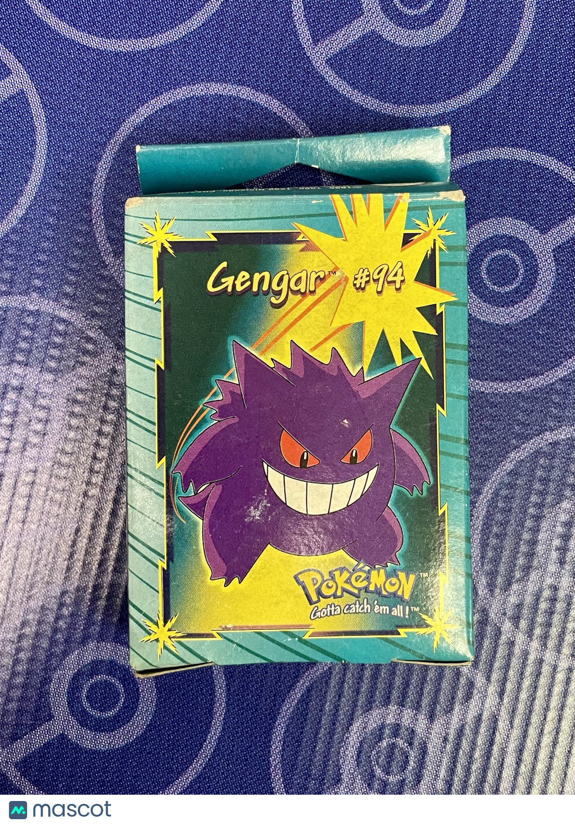 1999 Pokemon Gengar #44 50 Piece Mini Puzzle Vintage