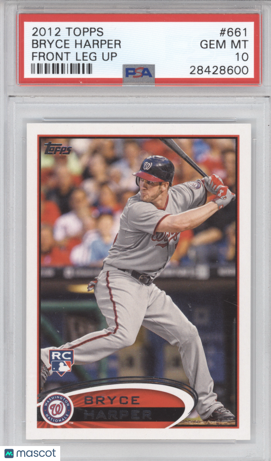 2012 Topps Bryce Harper #661 RC PSA 10