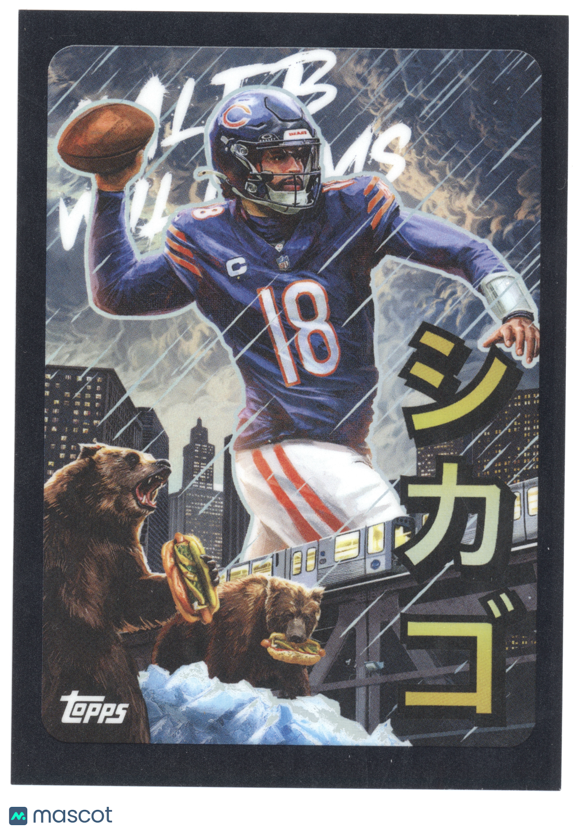 2025 Topps Kaiju Caleb Williams #KAI-5