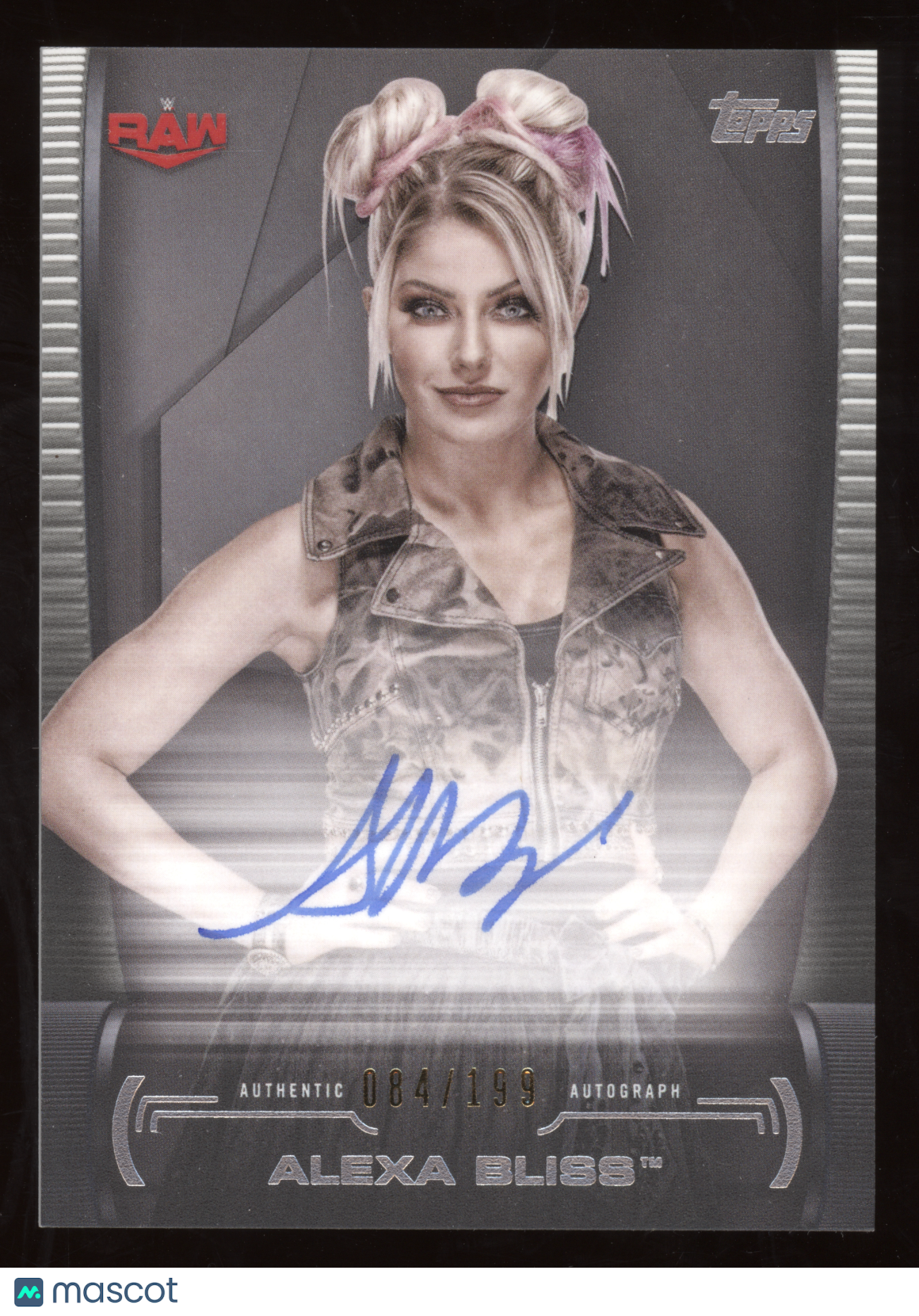 2021 Topps WWE Undisputed Alexa Bliss #A-AB Superstar Autograph 084/199