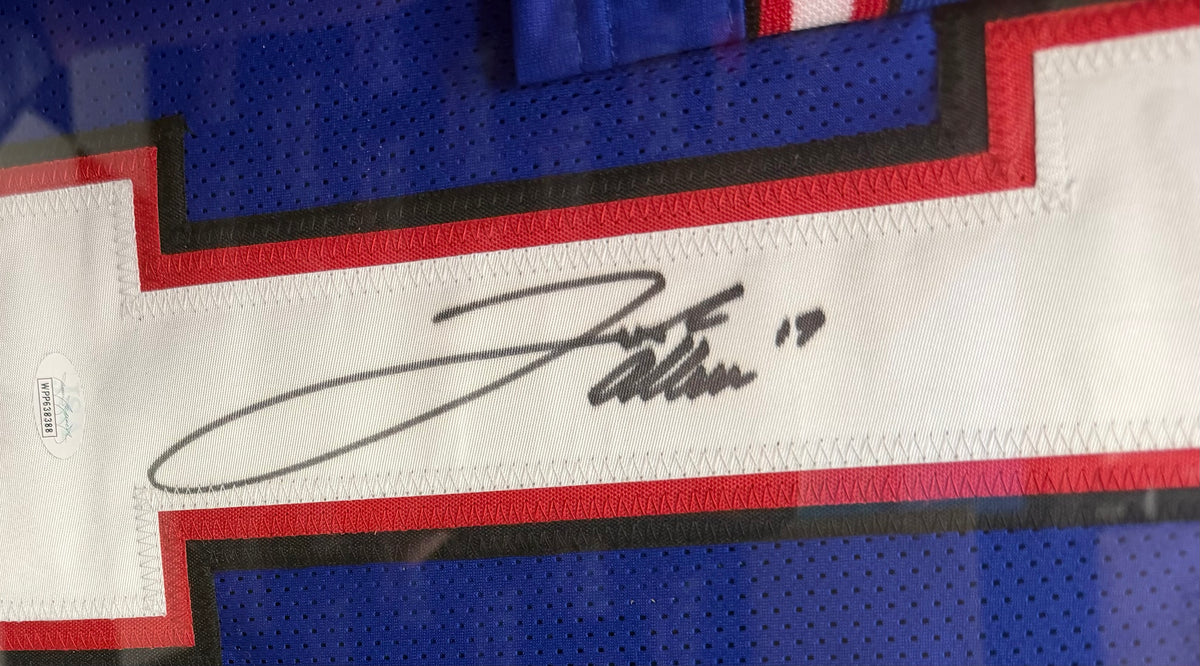 Josh Allen Buffalo Bills Signed Framed Jersey (JSA Authenticated)