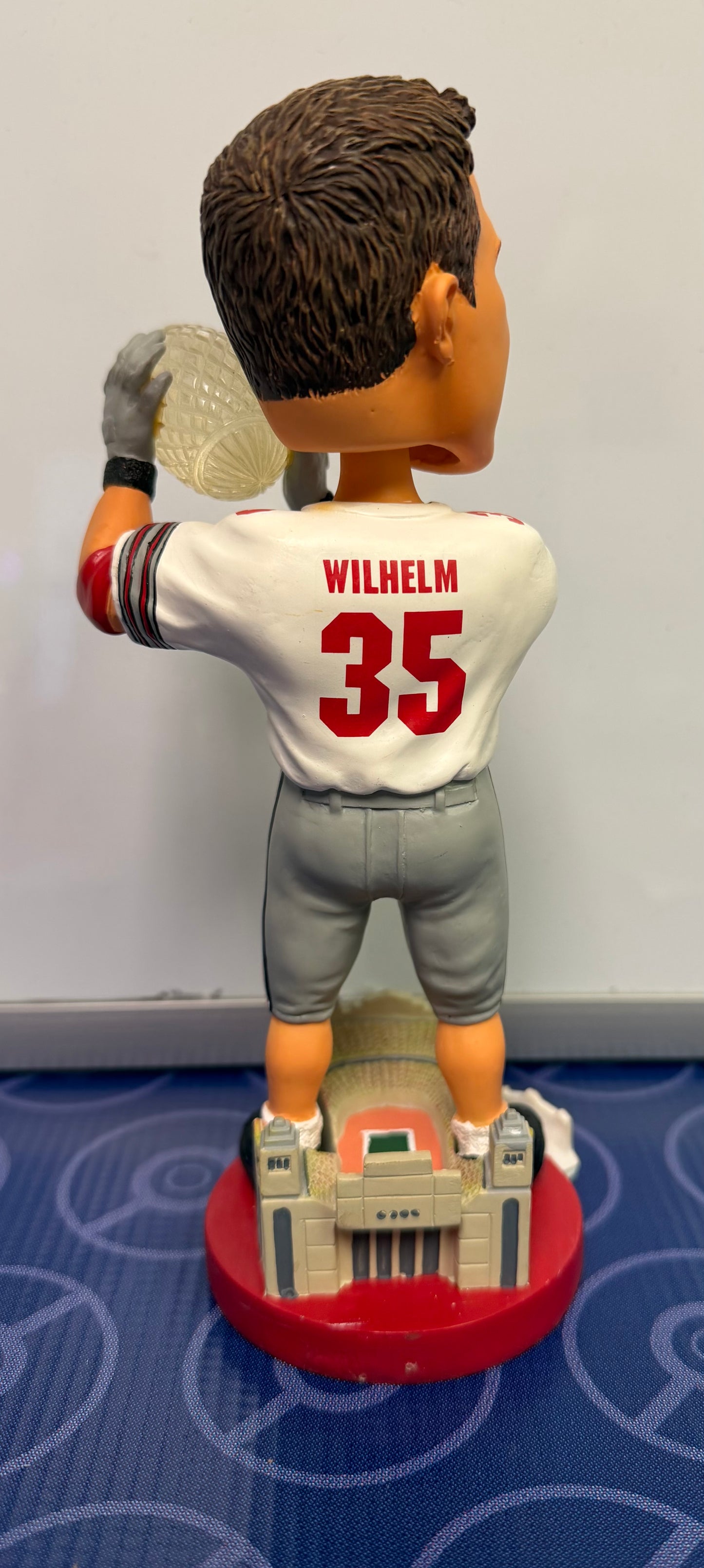 2002 Legends of the Shoe Matt Wilhelm (Ohio State Bobblehead)