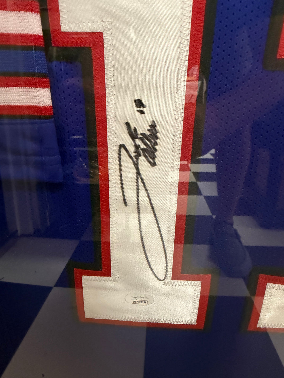 Josh Allen Buffalo Bills Signed Framed Jersey (JSA Authenticated)