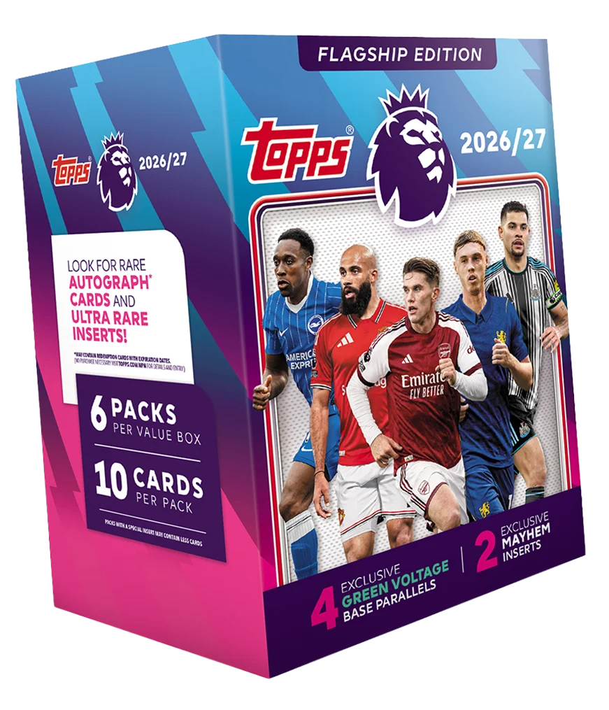 2026-27 Topps Flagship Premier League Value Box