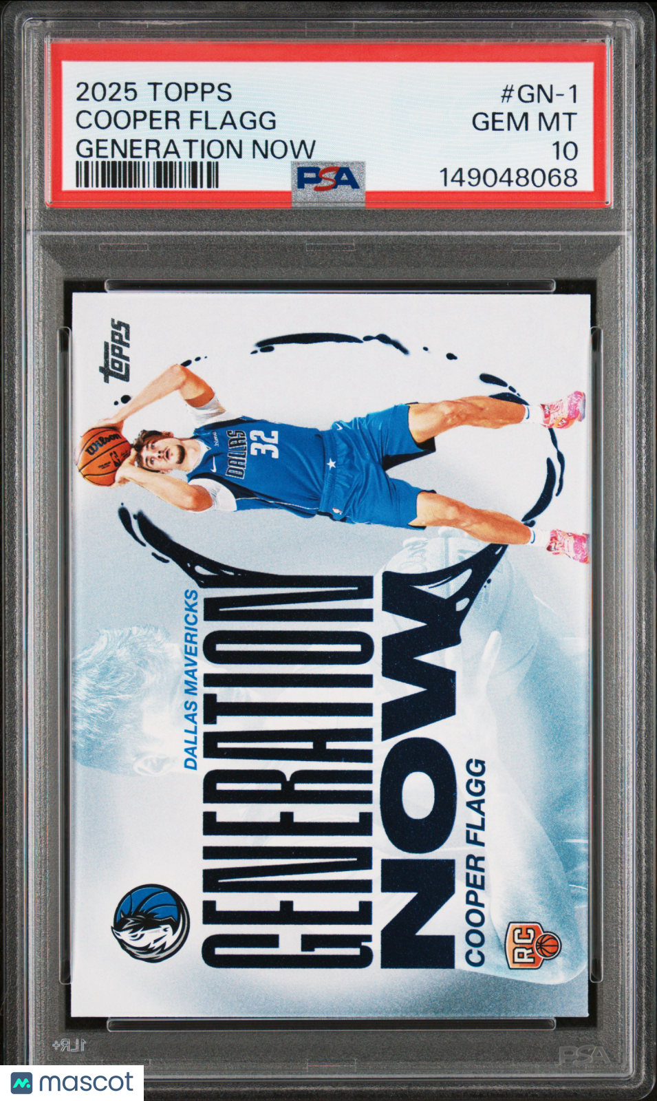 2025 Topps Generation Now Cooper Flagg #GN-1 PSA 10