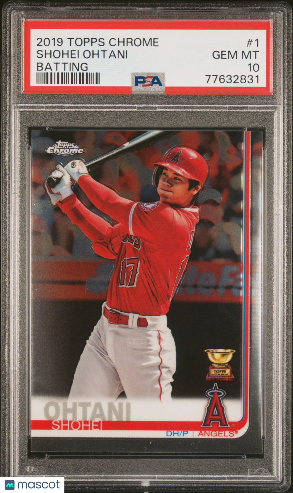 2019 Topps Chrome Shohei Ohtani #1 PSA 10