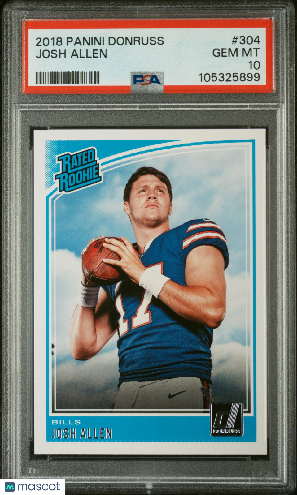 2018 Panini Donruss Josh Allen #304 PSA 10