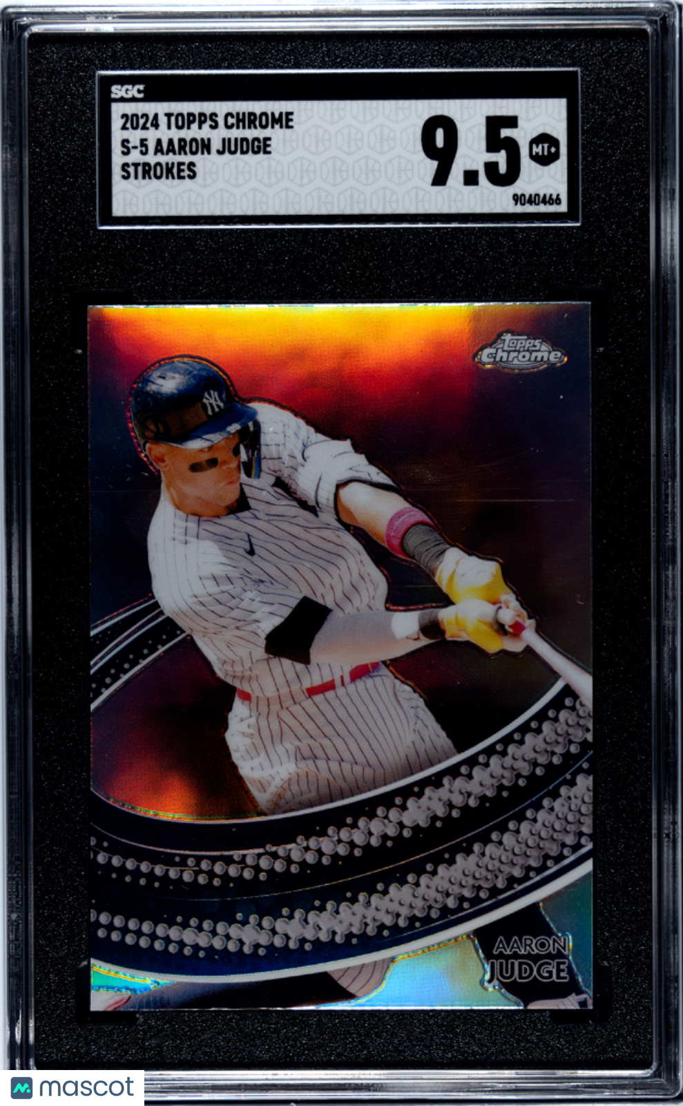2024 Topps Chrome Aaron Judge #S-5 Strokes SGC 9.5
