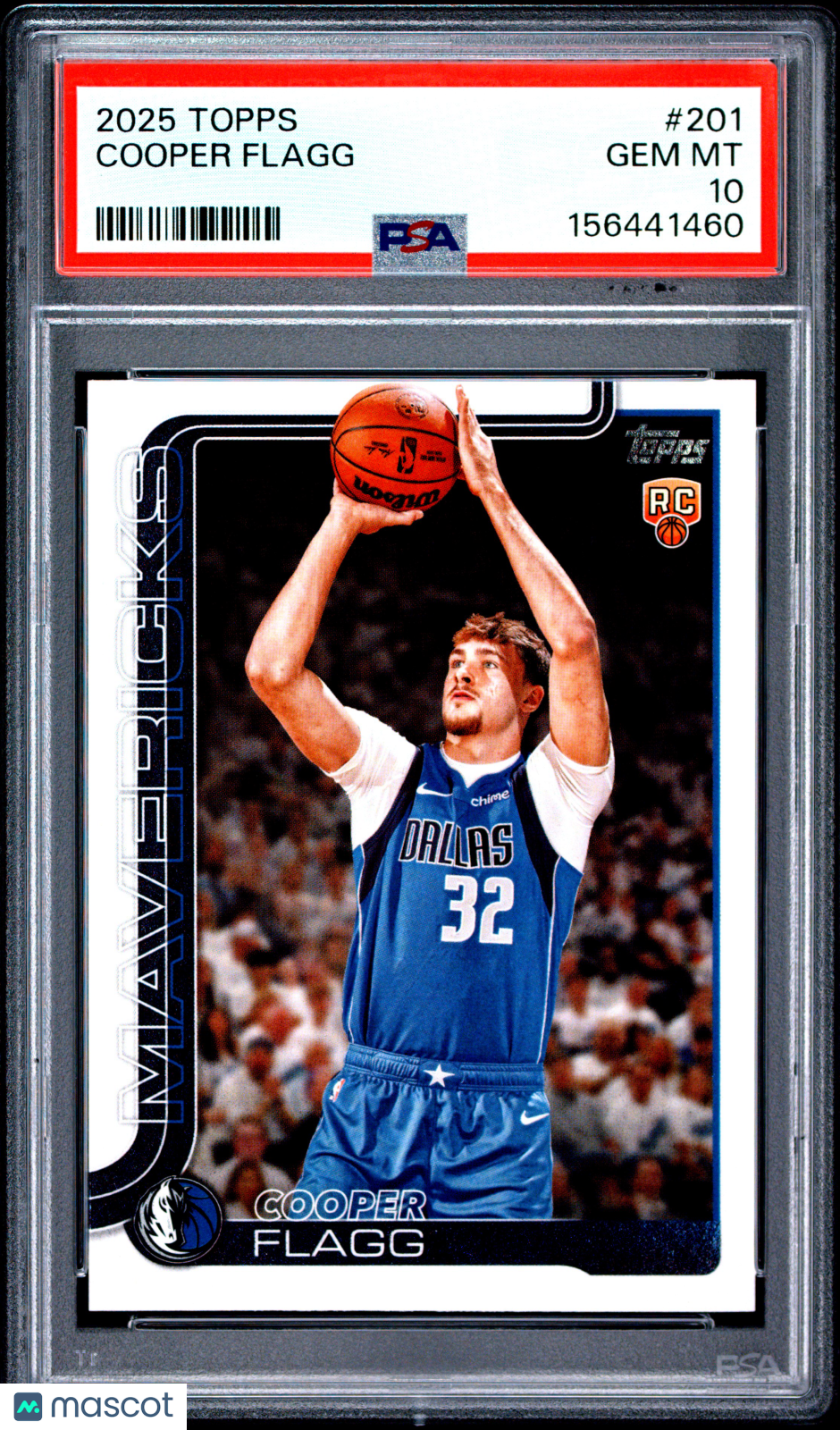 2025 Topps Cooper Flagg #201 PSA 10