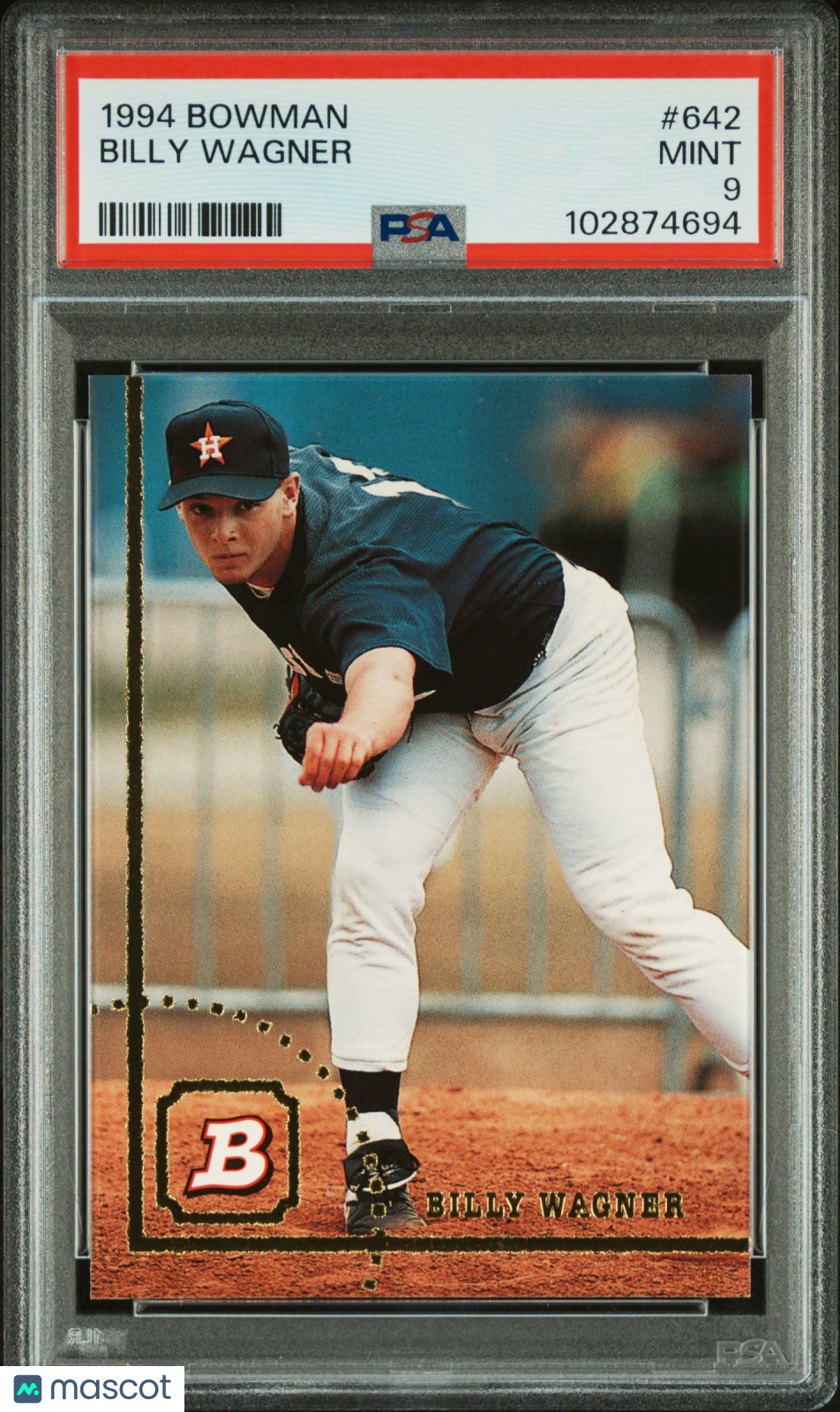 1994 Bowman Billy Wagner #642 PSA 9