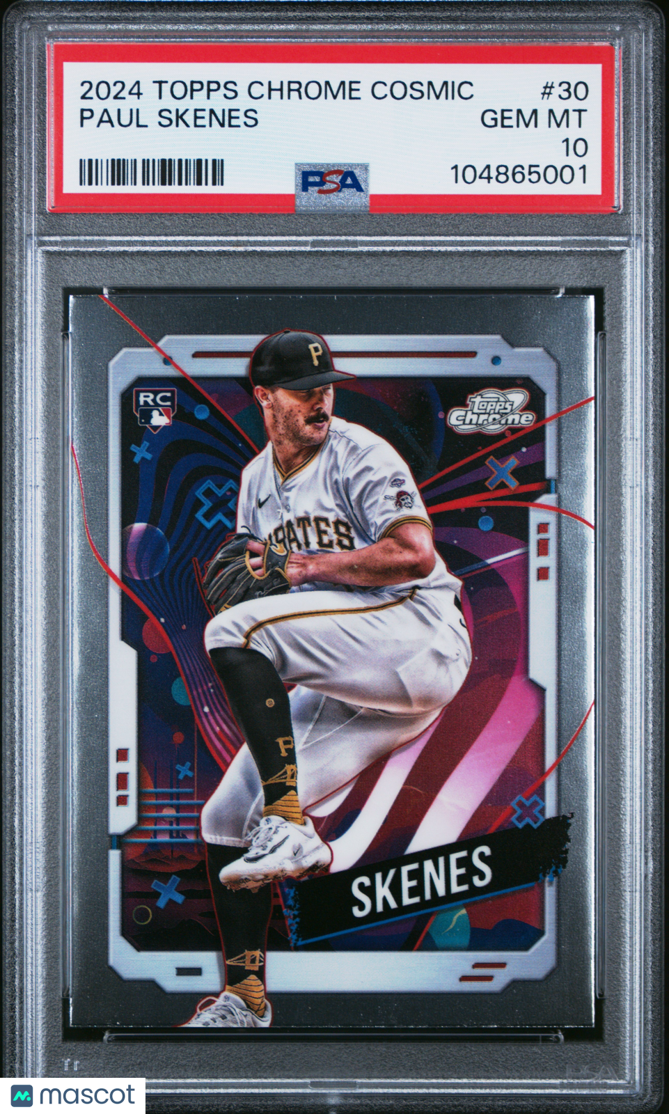 2024 Topps Cosmic Chrome Paul Skenes #30 PSA 10