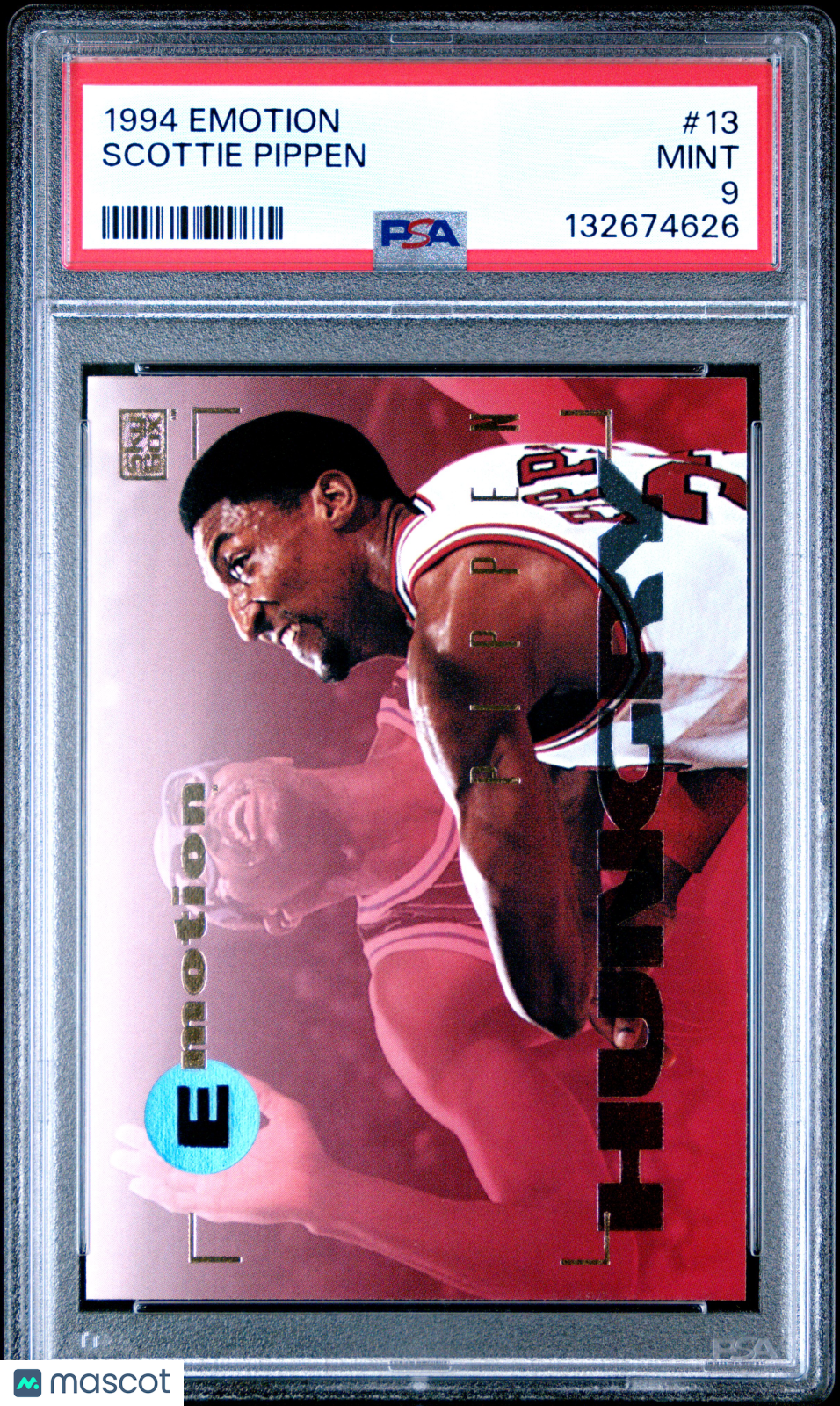 1994 E-Motion Scottie Pippen #13 PSA 9
