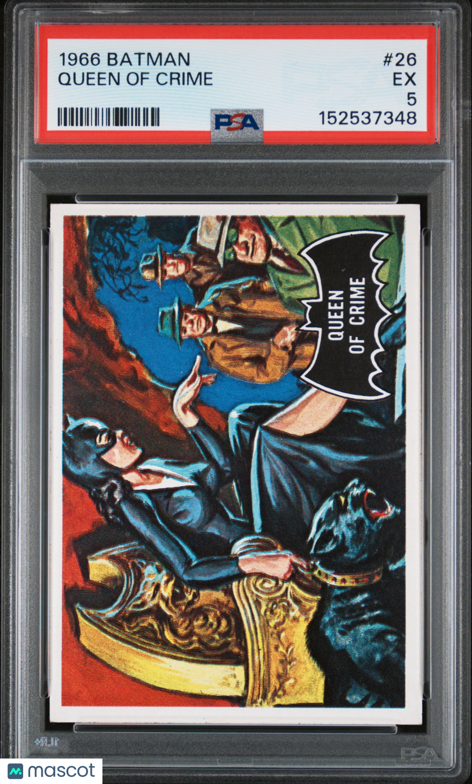 1966 Topps Batman Queen Of Crime #26 PSA 5