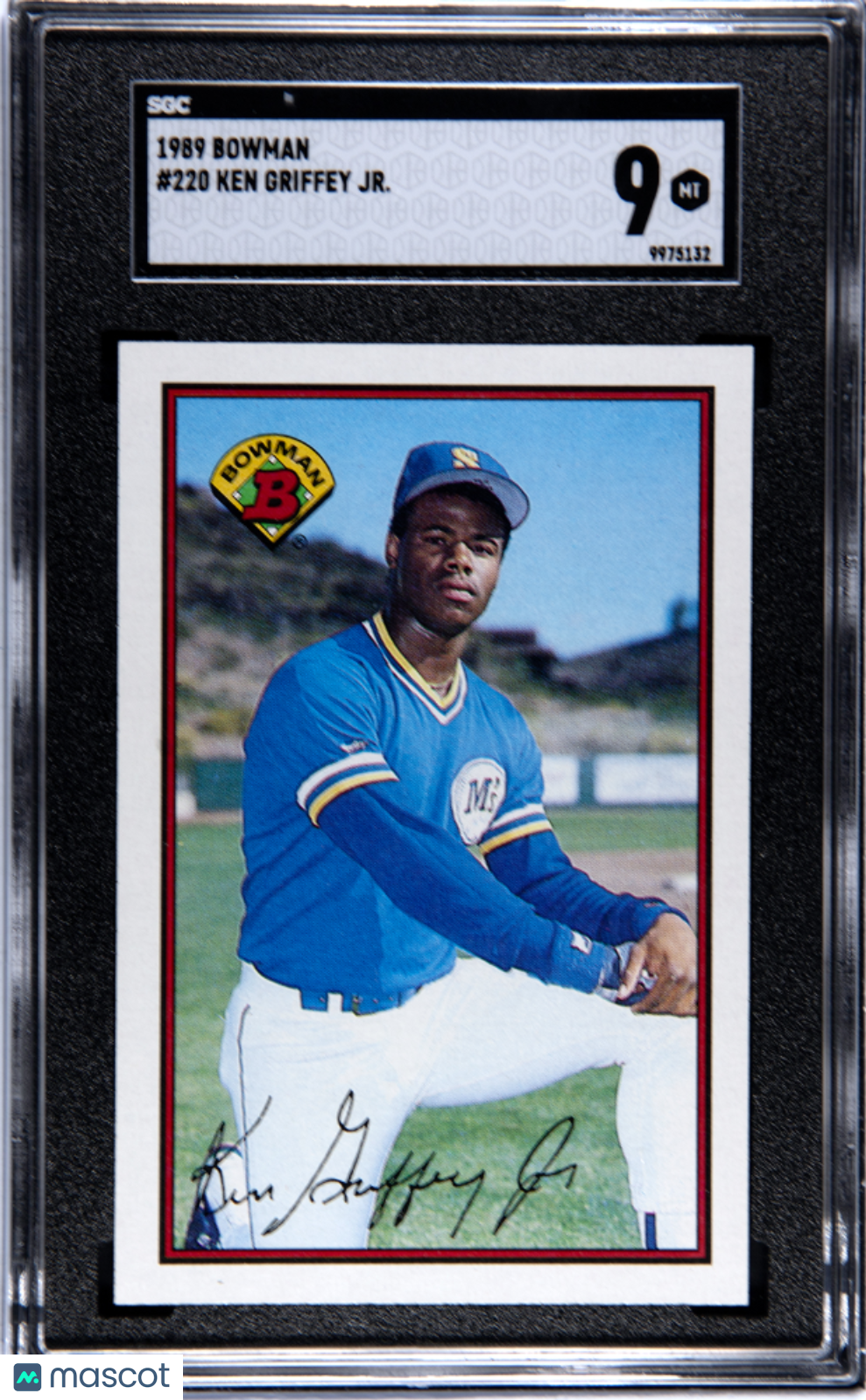 1989 Bowman Ken Griffey Jr. #220 RC SGC 9