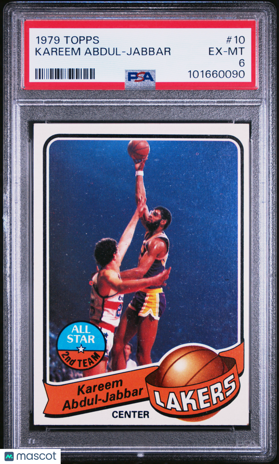 1979 Topps Kareem Abdul-Jabbar #10 PSA 6