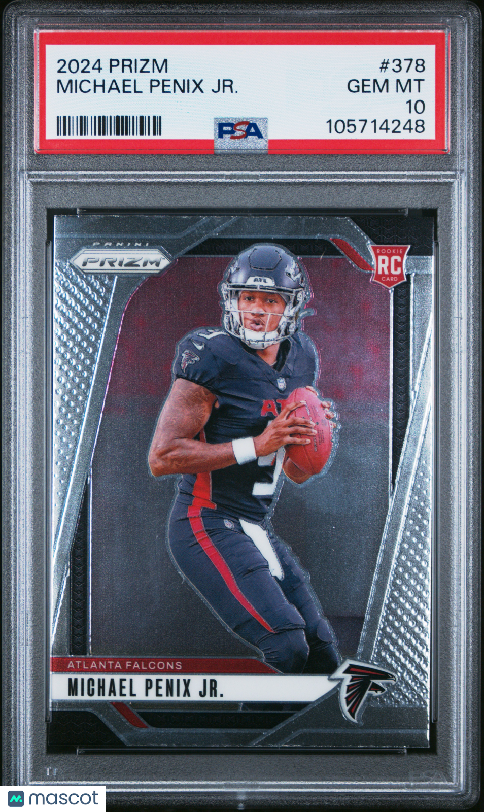 2024 Panini Prizm Michael Penix Jr. #378 RC PSA 10