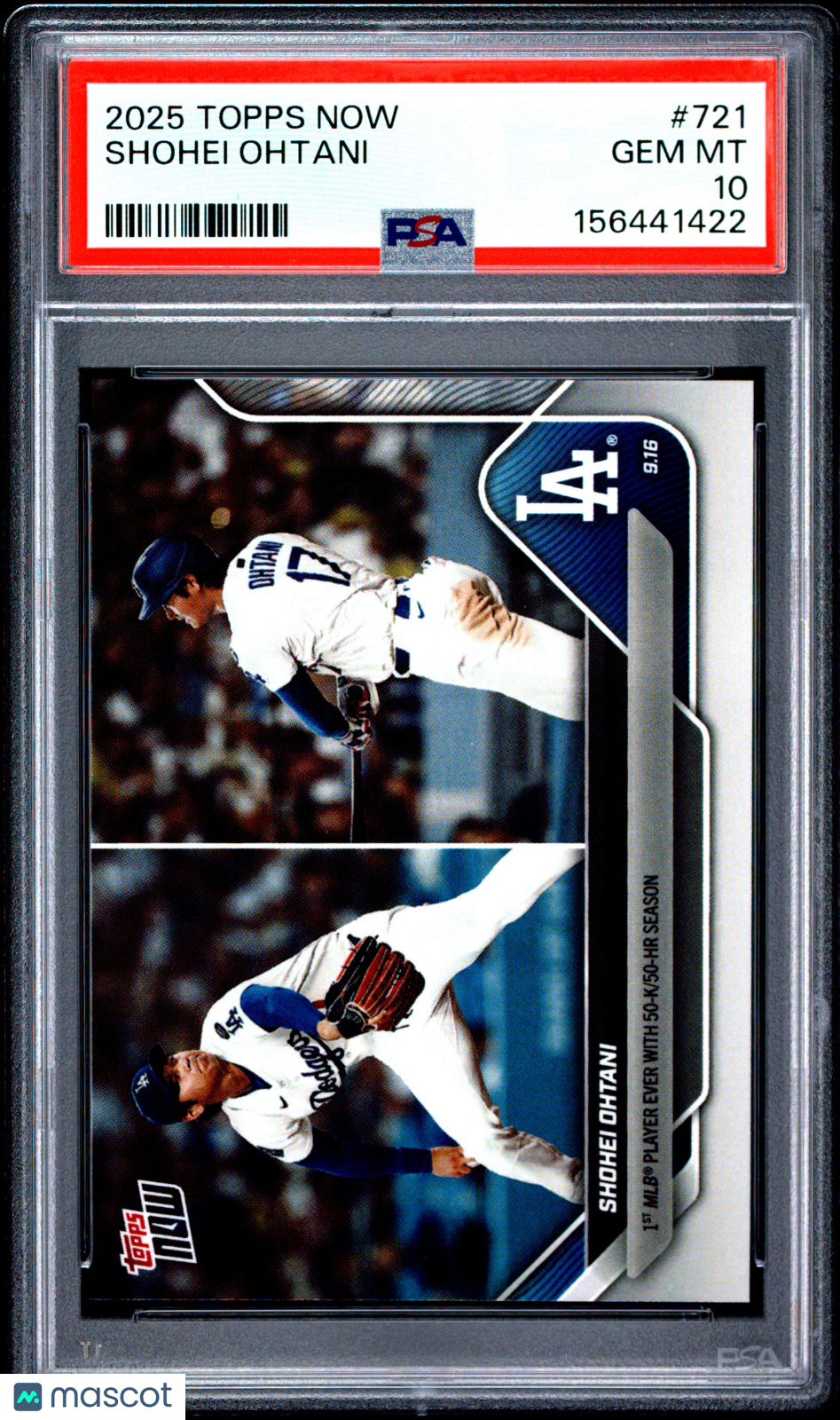 2025 Topps Now Shohei Ohtani #721 PSA 10