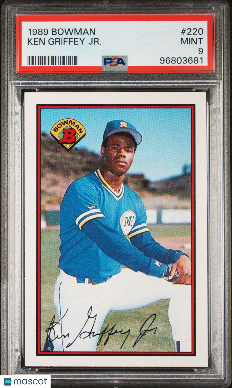 1989 Bowman Ken Griffey Jr. #220 RC PSA 9