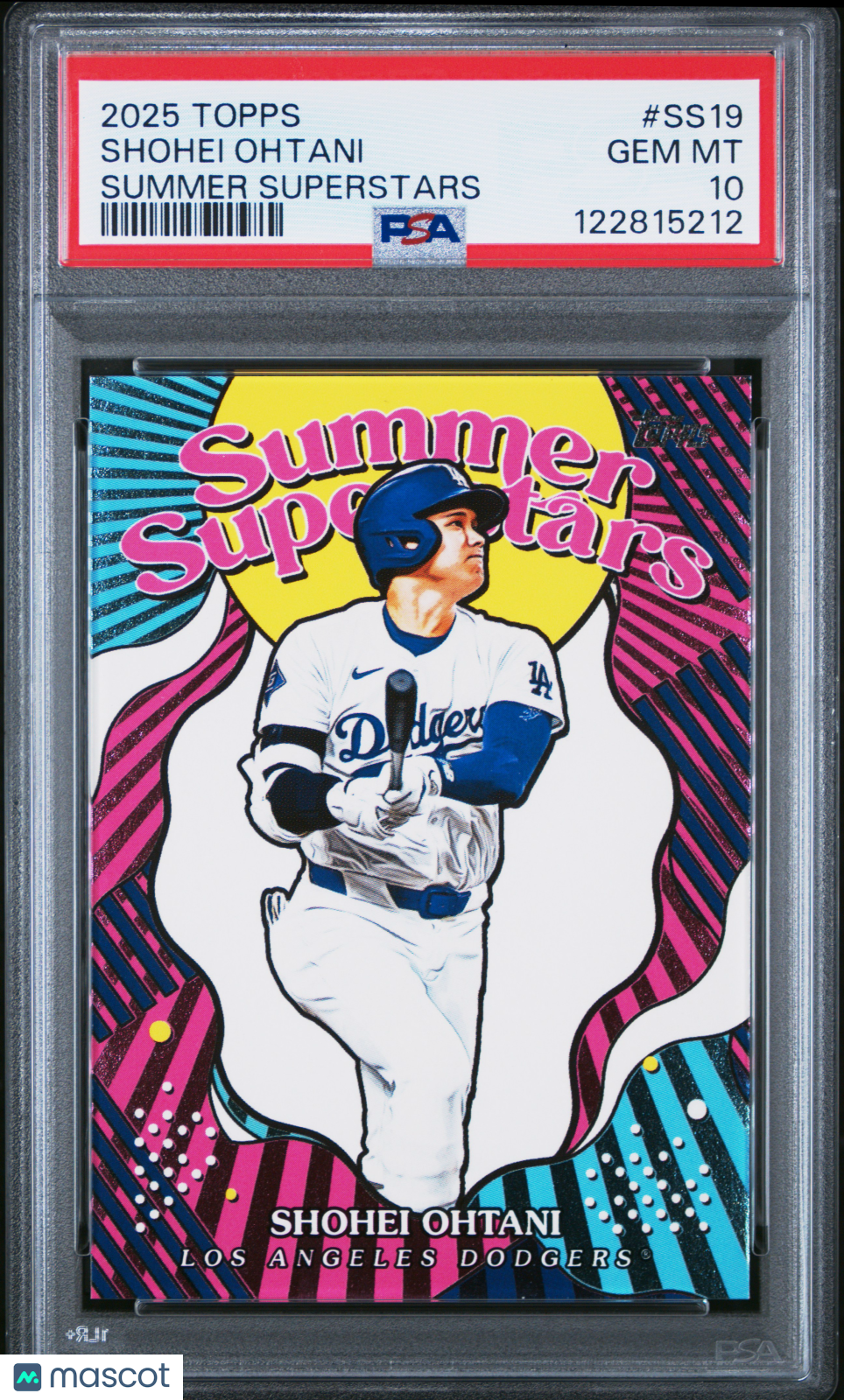 2025 Topps Summer Superstars Shohei Ohtani #SS19 PSA 10