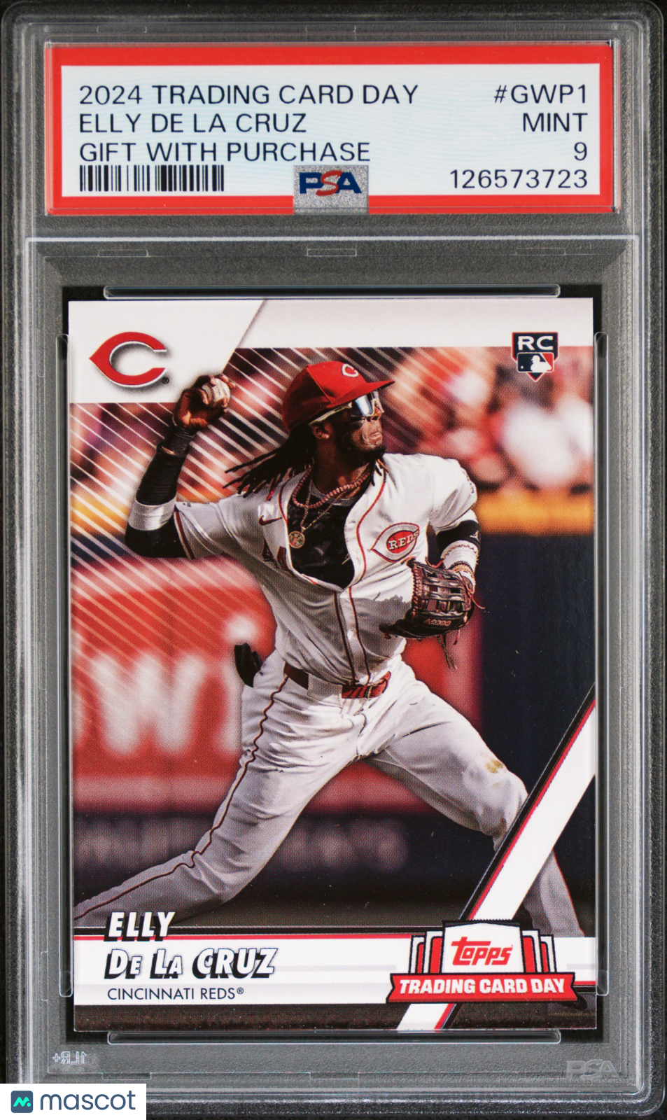 2024 Topps Trading Card Day Elly De La Cruz #GWP1 RC PSA 9